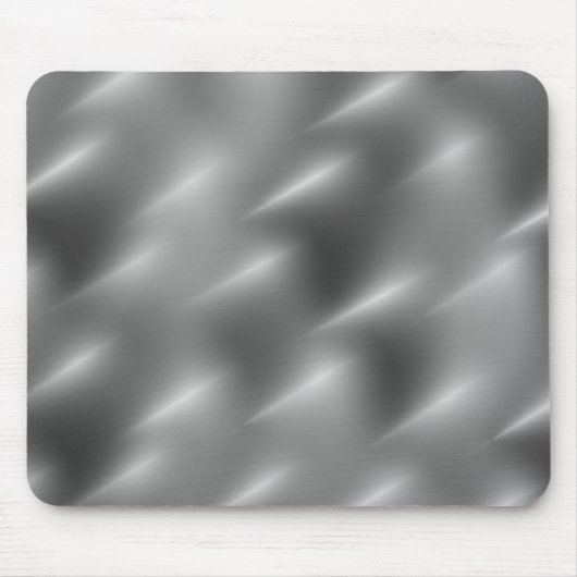 ブラシをかけられた金属の渦巻 マウスパッド (正面)