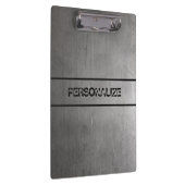 ブラシをかけられた金属の質 クリップボード (右)