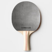 ブラシをかけられた金属の質 卓球ラケット (裏面)