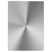 ブラシをかけられた金属 クリップボード (裏面)