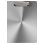ブラシをかけられた金属 クリップボード (正面)