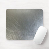 ブラシをかけられた金属 マウスパッド (マウス)