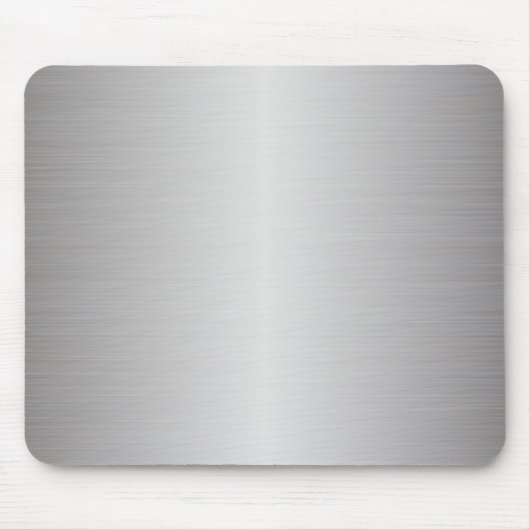 ブラシをかけられた金属 マウスパッド (正面)