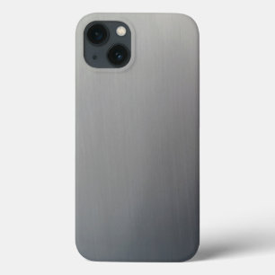ブラシをかけられた金属 iPhone 13ケース
