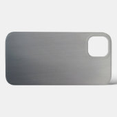 ブラシをかけられた金属 Case-Mate iPhoneケース (裏面 (横))