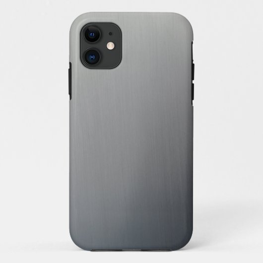 ブラシをかけられた金属 Case-Mate iPhoneケース (裏面)