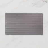 ブラシをかけられた金属II 名刺 (裏面)