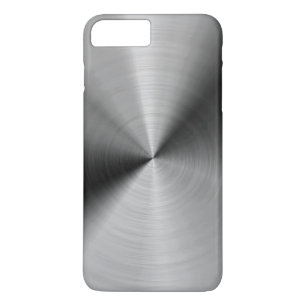 ブラシをかけられた銀製の金属 iPhone 8 PLUS/7 PLUSケース