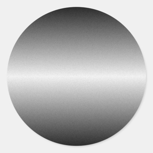 ブラシをかけられた鋼鉄円形のステッカー ラウンドシール (正面)