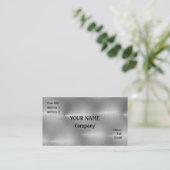 ブラシをかけられた鋼鉄 名刺 (スタンド正面)