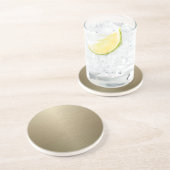 ブラシをかけられた青銅 コースター (側面)