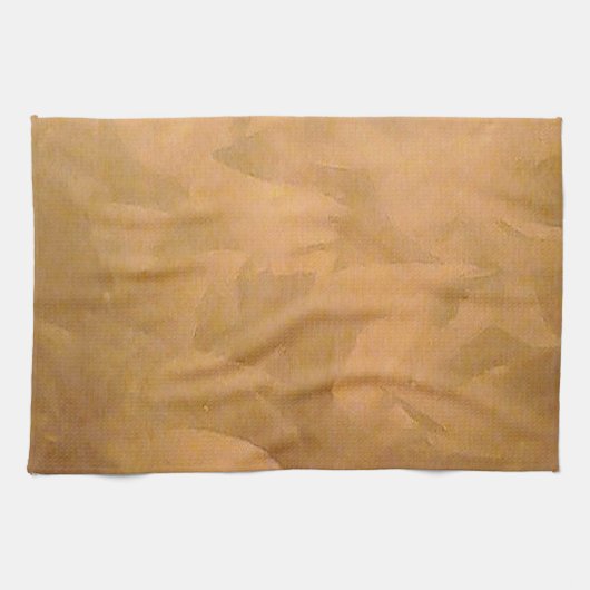 ブラシをかけられる銅の金属手 キッチンタオル (横)