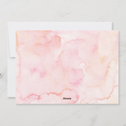 ブラシエレガントスモダンクリプトハッピーイースター写真 シーズンカード (裏面)