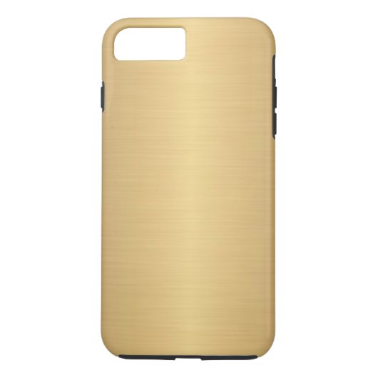 ブラシエレガントド金ゴールド効果 Case-Mate iPhoneケース (裏面)