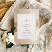 ブラシエレガントド金ゴールド抽象芸術結婚の 招待状