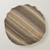 ブラシカスタムドポリエステルラウンド装飾用クッション ラウンドクッション (裏面)