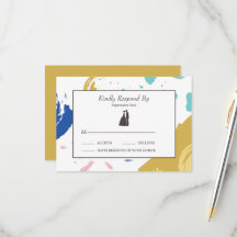 ブラシカラフルストロークとシルエット