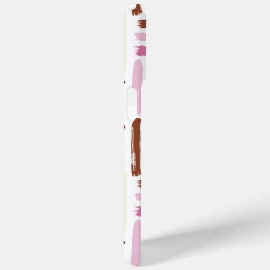 ブラシカラフルストロークパーソナライズされた Case-Mate iPhoneケース (裏面 / 右)