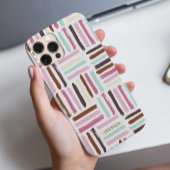 ブラシカラフルストロークパーソナライズされた Case-Mate iPhoneケース