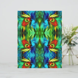 ブラシカラフルストローク抽象芸術グリーンスクラップブック