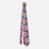 ブラシカラフルストローク ネクタイ (裏面)