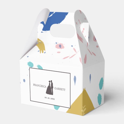 ブラシカラフルストローク フェイバーボックス (正面サイド)