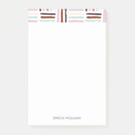 ブラシカラフルストローク ポストイット