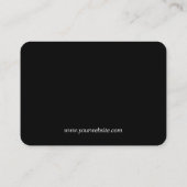 ブラシカラフルテクスチャ 名刺 (裏面)