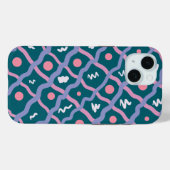 ブラシシンプル線のパターン Case-Mate iPhoneケース (裏面 (横))