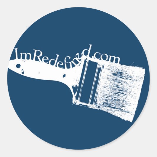 ブラシシール（青） ラウンドシール (正面)