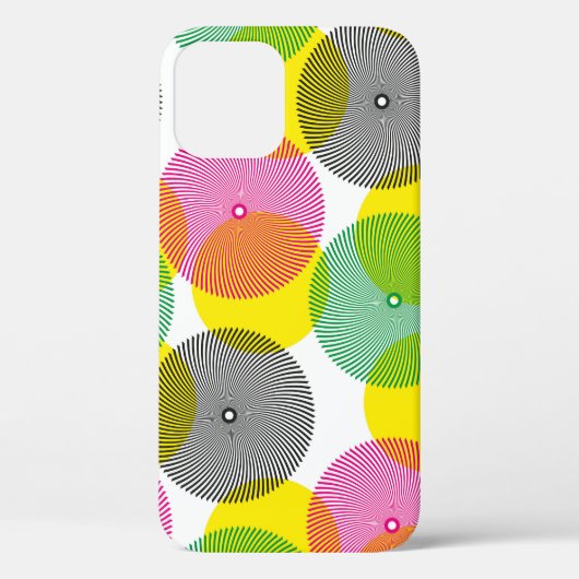 ブラシジグザグ:手書きパターン Case-Mate iPhoneケース (裏面)