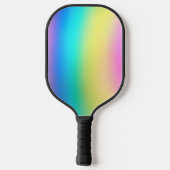 ブラシスはっきりしたクリプト名の最後がHホログラフィック ピックルボールラケット (裏面)