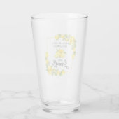 ブラシスクリプトウォーターカラーレモンリモンチェロ タンブラーグラス (裏面)