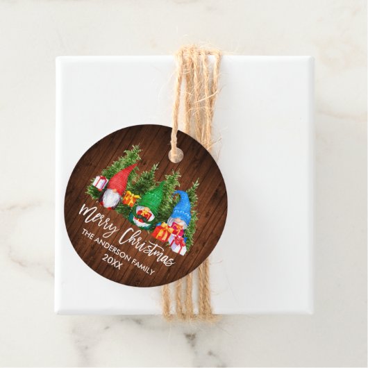 ブラシスクリプトウッドクリスマスウォーターのカラー格言 フェイバータグ (インサイチュ)