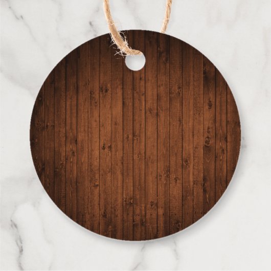 ブラシスクリプトウッドクリスマスウォーターのカラー格言 フェイバータグ (裏面)