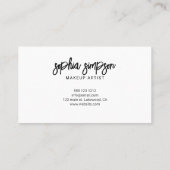 ブラシスクリプトガーリー白 予約カード (裏面)