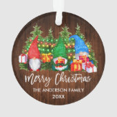 ブラシスクリプトクリスマスウッドライト格言 オーナメント (裏面)