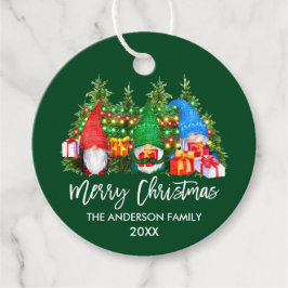 ブラシスクリプトクリスマスライト格言緑 フェイバータグ