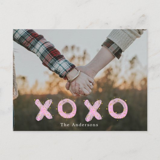 ブラシスクリプトハグとキスフォトポストカード シーズンポストカード (正面)