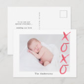 ブラシスクリプトハグとキスフォトポストカード シーズンポストカード (正面/裏面)