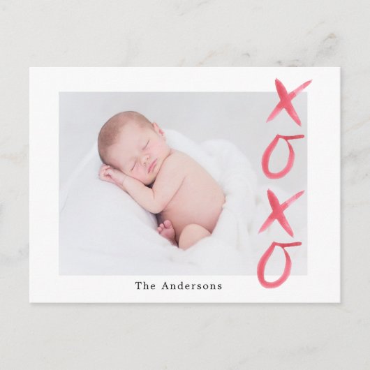 ブラシスクリプトハグとキスフォトポストカード シーズンポストカード (正面)