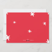 ブラシスクリプトホリデーフォトカード シーズンカード (裏面)