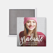 ブラシスクリプトモダンの卒業発表の広場 マグネット (正面/裏面)