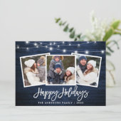 ブラシスクリプトライト素朴ブルーウッド3枚の写真 シーズンカード (スタンド正面)