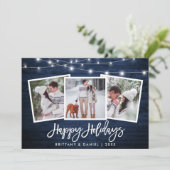 ブラシスクリプトライト素朴ブルーウッド3枚の写真 シーズンカード (スタンド正面)