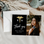 ブラシスクリプト看護学校卒業感謝していあなた ポストカード