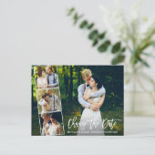 ブラシスクリプト4写真日付の変更 ポストカード (スタンド正面)