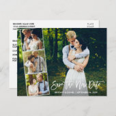 ブラシスクリプト4救新しい日付の写真 ポストカード (正面/裏面)