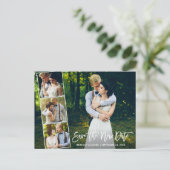 ブラシスクリプト4救新しい日付の写真 ポストカード (スタンド正面)