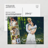 ブラシスクリプト4救新しい日付の写真 ポストカード (正面/裏面)